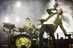 Twenty One Pilots play the Honda Center in Anaheim on their Banditos Tour. Misterwives opens the night.