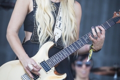 The second annual Kaaboo music festival at Del Mar Fairgrounds and Race Track in San Diego, California went down September 16-18, 2016. Headliners include Jack Johnson, Aerosmith, The Chainsmokers, Hall and Oats, Jimmy Buffett and plenty of other musicians, artists, chefs, and comedians. Orianthi playing live.