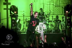 The Used plays Night One of their four night tour stop at the Observatory Orange County as part of their 15 year anniversary tour. New Regime opened the night for the band.