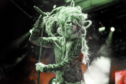 Rob Zombie plays the Five Point Amphitheater in Irvine, California August 29, 2018. Marilyn Manson and Deadly Apples open the night. The event is part of the Twins of Evil : Second Coming Tour.