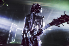 Broncho plays their final show of their US tour at the Observatory Orange County on Saturaday Nov 21st, 2015. Skinny Puppy, The Shelters, Pearl Charles and others also played the venue this evening. Skinny Puppy entertains with their theatrical Industrial Rock.