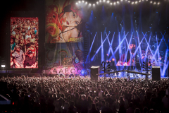 The inaugural 2015 Kaaboo music festival at the Del Mar fairgrounds in San Diego, California. The three day weekend featured over 100 musical acts, comedians, and artists. Headlining the festival were No Doubt, The Zach Brown Band, and the Killers.