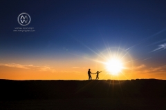 Lauren and Mike engagement photographs taken Nov. 15th, 2017  by Micah Wright at Sunset Beach, California.