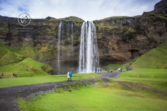 A visit to the Seljalandsfoss waterfall in Iceland.