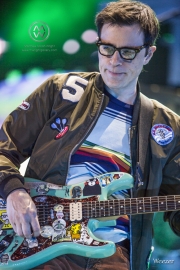 Weezer headlines the Irvine Meadows Ampitheatre in Irvine. Panic at the Disco and Andrew McMahon in the Wilderness open the night for Weezer.