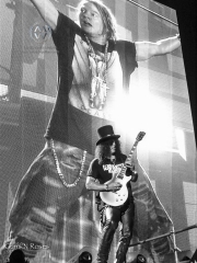 Guns N Roses play the final stop of their "Not in This Lifetime" tour at Qualcomm stadium in San Diego. The Cult opened the night.