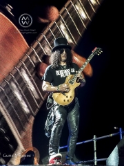 Guns N Roses play the final stop of their "Not in This Lifetime" tour at Qualcomm stadium in San Diego. The Cult opened the night.