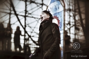 Marilyn Manson and the Smashing Pumpkins play at the Verizon Wireless Ampitheatre in Irvine.