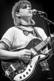 Soko plays the Bootleg Hi-Fi in Los Angeles.