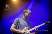 The second annual Kaaboo music festival at Del Mar Fairgrounds and Race Track in San Diego, California went down September 16-18, 2016. Headliners include Jack Johnson, Aerosmith, The Chainsmokers, Hall and Oats, Jimmy Buffett and plenty of other musicians, artists, chefs, and comedians. Jack Johnson playing live.