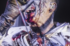 Broncho plays their final show of their US tour at the Observatory Orange County on Saturaday Nov 21st, 2015. Skinny Puppy, The Shelters, Pearl Charles and others also played the venue this evening. Skinny Puppy entertains with their theatrical Industrial Rock.