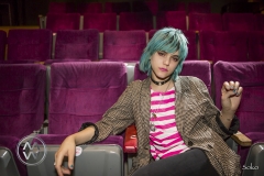 Soko plays the Bootleg Hi-Fi in Los Angeles.