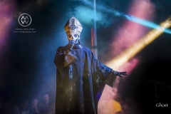 The 4th Annual Beach Goth Festival at the Observatory OC in Santa Ana was held over two days on October 24th and 25th, 2015. Day 1 featured The Growlers, Grimes, Toro Y Moi, Ghost, Mac DeMarco and many more. The mysterious Metal band Ghost.