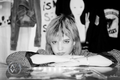 Soko plays the Bootleg Hi-Fi in Los Angeles.