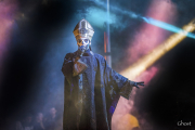 The 4th Annual Beach Goth Festival at the Observatory OC in Santa Ana was held over two days on October 24th and 25th, 2015. Day 1 featured The Growlers, Grimes, Toro Y Moi, Ghost, Mac DeMarco and many more. The mysterious Metal band Ghost.