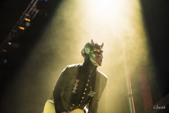 The 4th Annual Beach Goth Festival at the Observatory OC in Santa Ana was held over two days on October 24th and 25th, 2015. Day 1 featured The Growlers, Grimes, Toro Y Moi, Ghost, Mac DeMarco and many more. The mysterious Metal band Ghost.