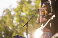 The 4th Annual Beach Goth Festival at the Observatory OC in Santa Ana was held over two days on October 24th and 25th, 2015. Day 1 featured The Growlers, Grimes, Toro Y Moi, Ghost, Mac DeMarco and many more. The band Warpaint here.