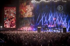 The inaugural 2015 Kaaboo music festival at the Del Mar fairgrounds in San Diego, California. The three day weekend featured over 100 musical acts, comedians, and artists. Headlining the festival were No Doubt, The Zach Brown Band, and the Killers.