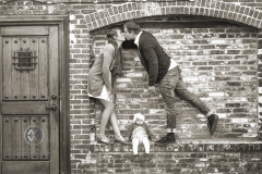Family Portraits at the Orange Circle, California