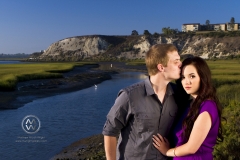 Nick and Alyssa engagement photo shoot in Corona Del Mar, California. Photography by Micah Wright and the international image source.