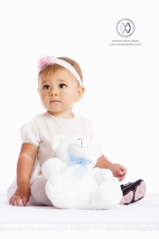 Portraits of a 1-year old girl