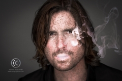 It’s not me. I don’t recognize this person. This was a studio experiment in self portraiture. A friend had introduced me to the work of an incredible photographer Brock Elbank #mrelbank @mrelbank whose work I find so inspiring. He focused on freckles and people with qualities normally understood as imperfections in society. And he focuses on those imperfections and makes what I feel is an incredibly beautiful and moving photograph. I have loved following his work and have tried to figure out his technique. He is certainly a master at his craft and there is no way I can match his product but I came across some techniques that somewhat capture the basics of his ideals. This image is shot simply, through a Infared filter that highlights certain things in a persons face. This is what I came up with as I played around with the camera filters in the studio, attempting to bring up certain emotions and feelings as I went along. It’s an interesting thing when you are in the studio taking a self portrait by yourself and you can really work out different ways to express the way you feel. I don’t feel that this represents me and my image or the way I look in any way; It’s just a trick of the camera; but it was an experience I wished to share anyways.