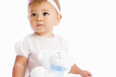 Portraits of a 1-year old girl