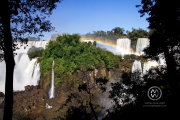 The breathtaking waterfalls of Puerto Iguazu and Foz de Iguazu (Brazil).