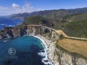 The famed Bixy Bridge in Big Sur.