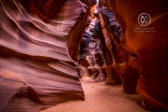 A tour through the red rock tunnels of Antelope Canyon in Arizona.