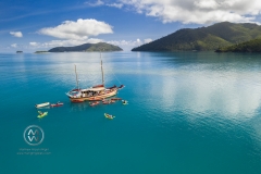 Sailing through the Whitsunday Islands is one of the most popular attractions in Australia. For further exploring the coast and the reef, kayaks are a great way to get close up.