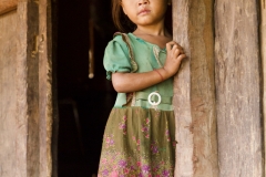 A village in the Oudomxai province of northern Laos
