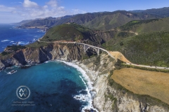 The famed Bixy Bridge in Big Sur.