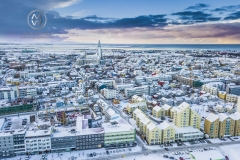 as the storm fades ... Hallgrímskirkja