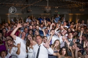 Jordan and Cassie Pickens wedding at San Clemente Casino, California.