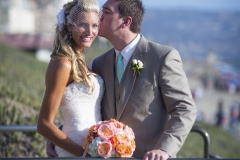 Dyanne Lawlor and Beau Peters Wedding at the Redondon Beach Historic Library.