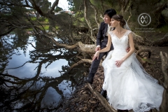 Vanessa Brooks and Phong Dang wedding April 16, 2016 at the Southern End Restaurant in Denmark, Australia.