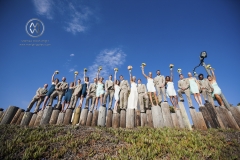 Dyanne Lawlor and Beau Peters Wedding at the Redondon Beach Historic Library.