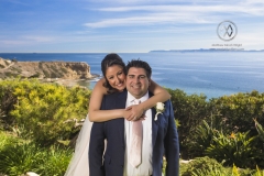 Tara and Edward Wedding March 6, 2018. Ceremony at the Wayfarers Chapel in Palos Verdes, Los Angeles. Reception in Huntingont Beach, California.